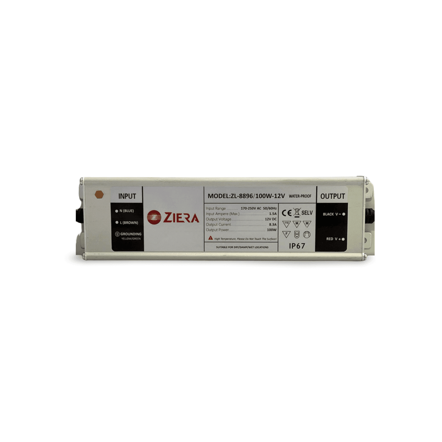 12V WATERPROOF TRANSFORMER