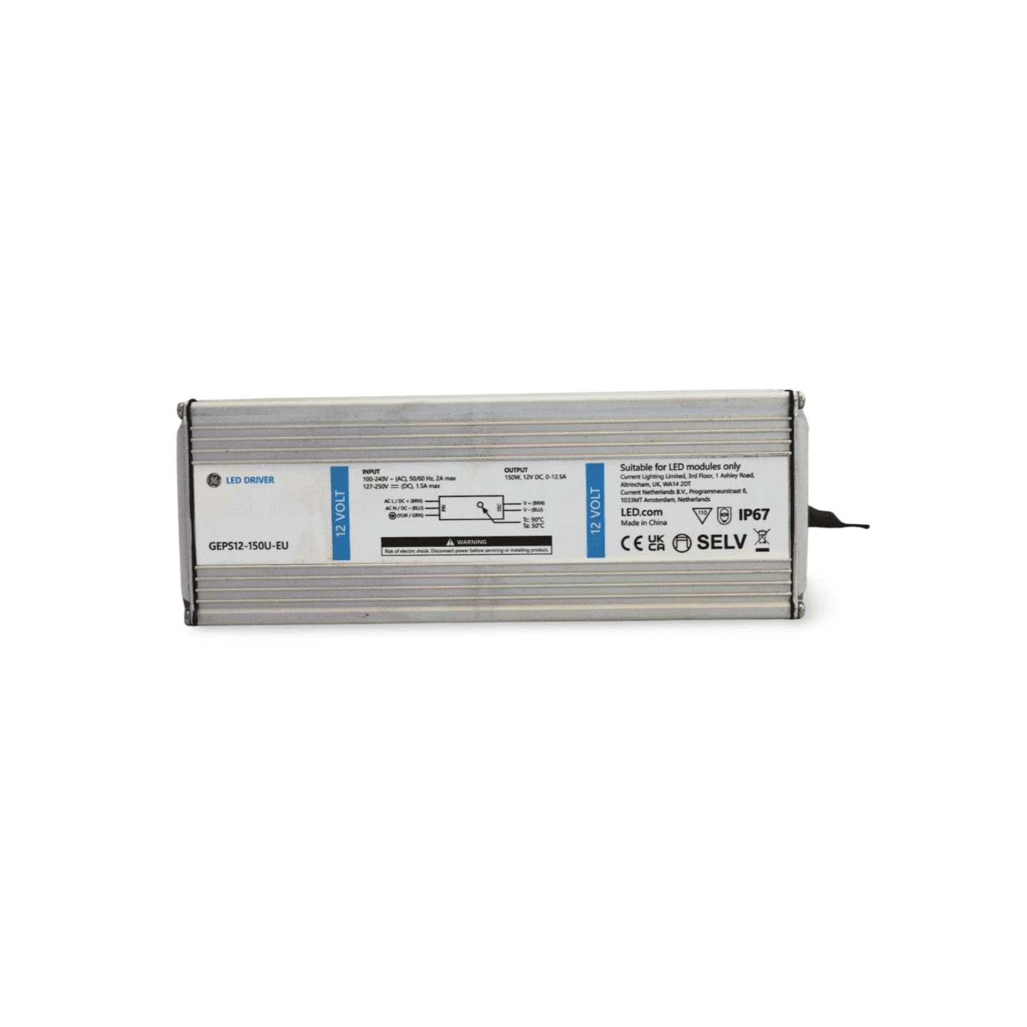 12V 150W WATERPROOF GE TRANSFORMER