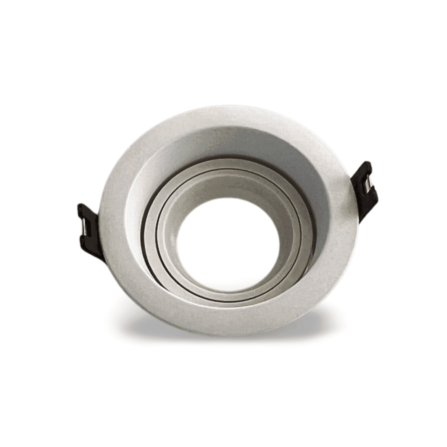 360 DEG. ADJUSTABLE WHITE ROUND FRAME