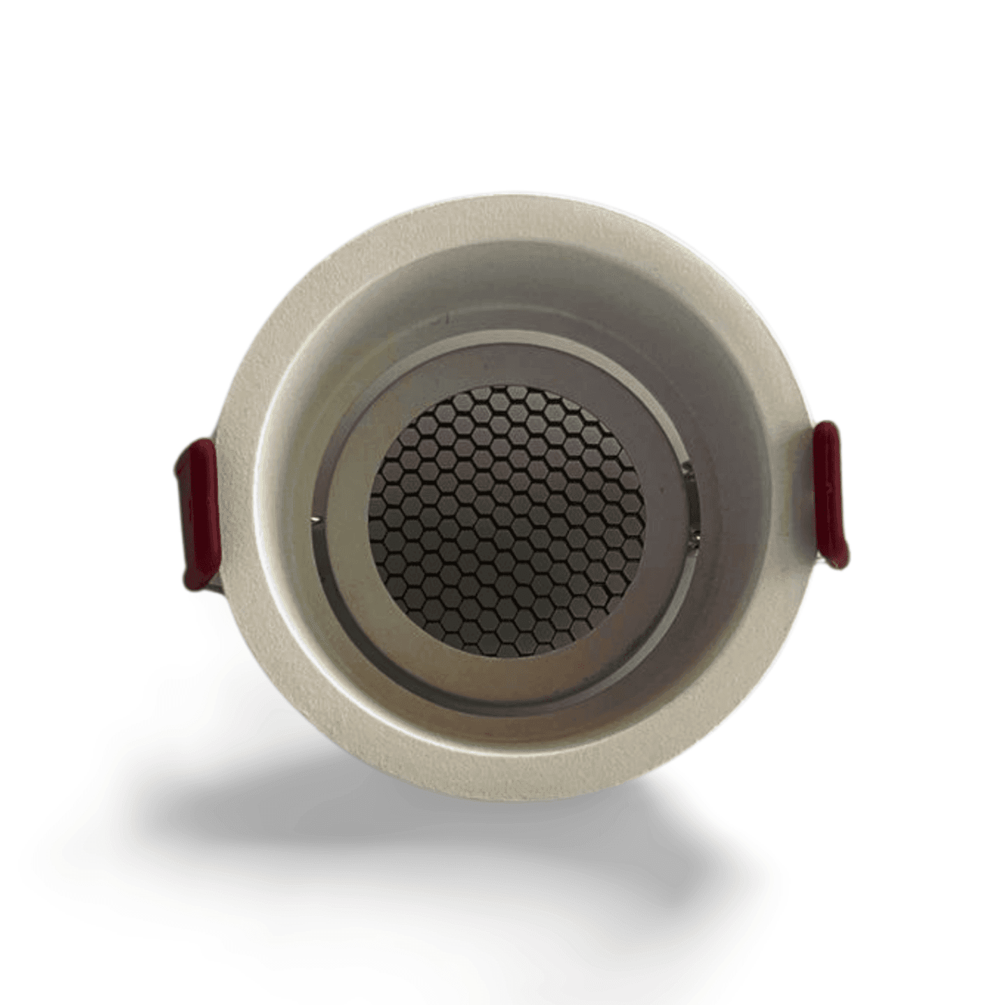 ADJUSTABLE FRAME ROUND WHITE (HONEYCOMB)