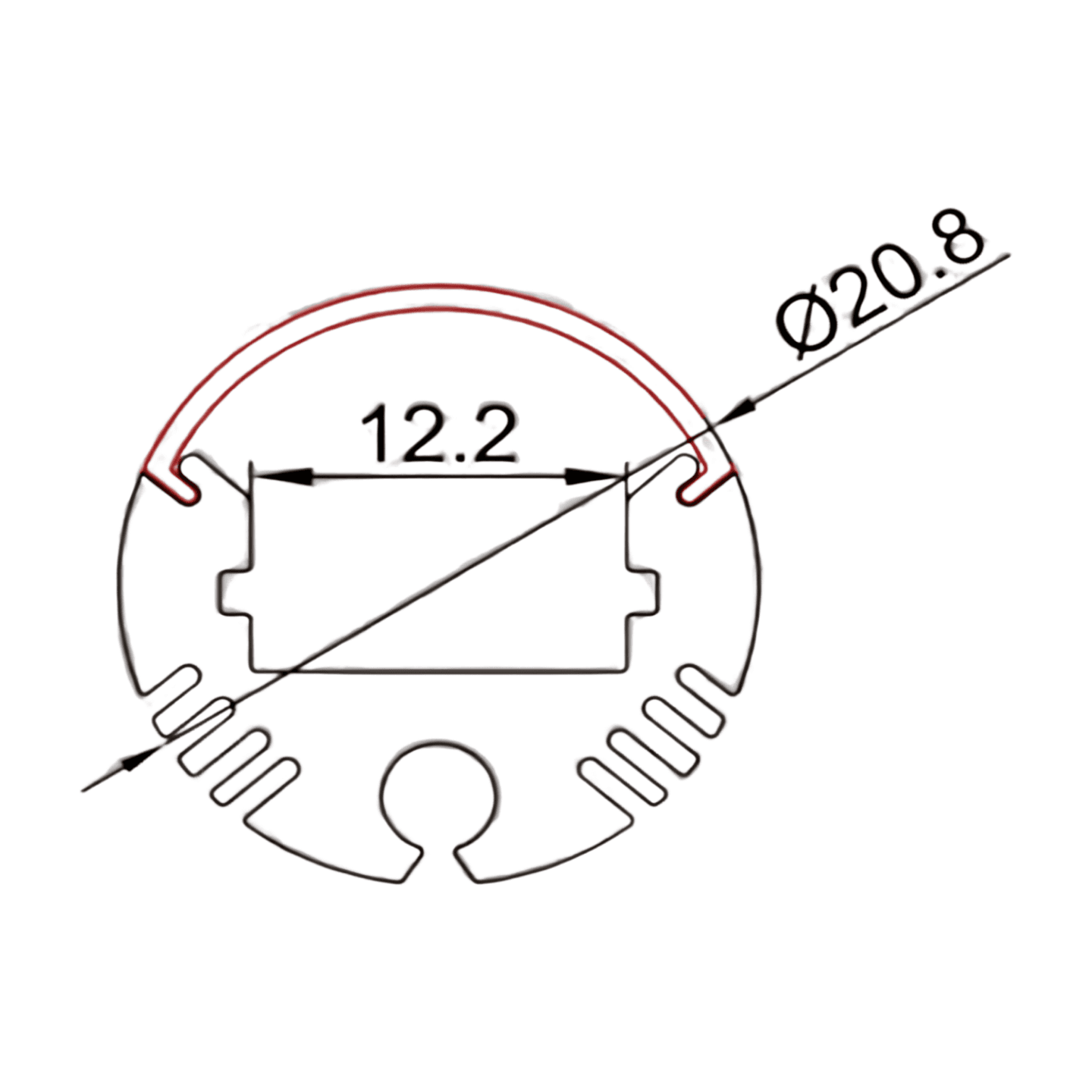 ALUMINIUM PROFILE ZL-20mm