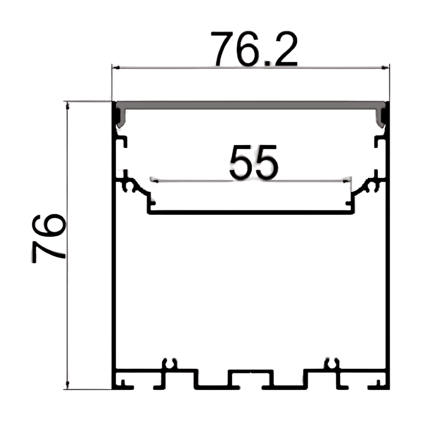ALUMINIUM RPOFILE ZL-7676