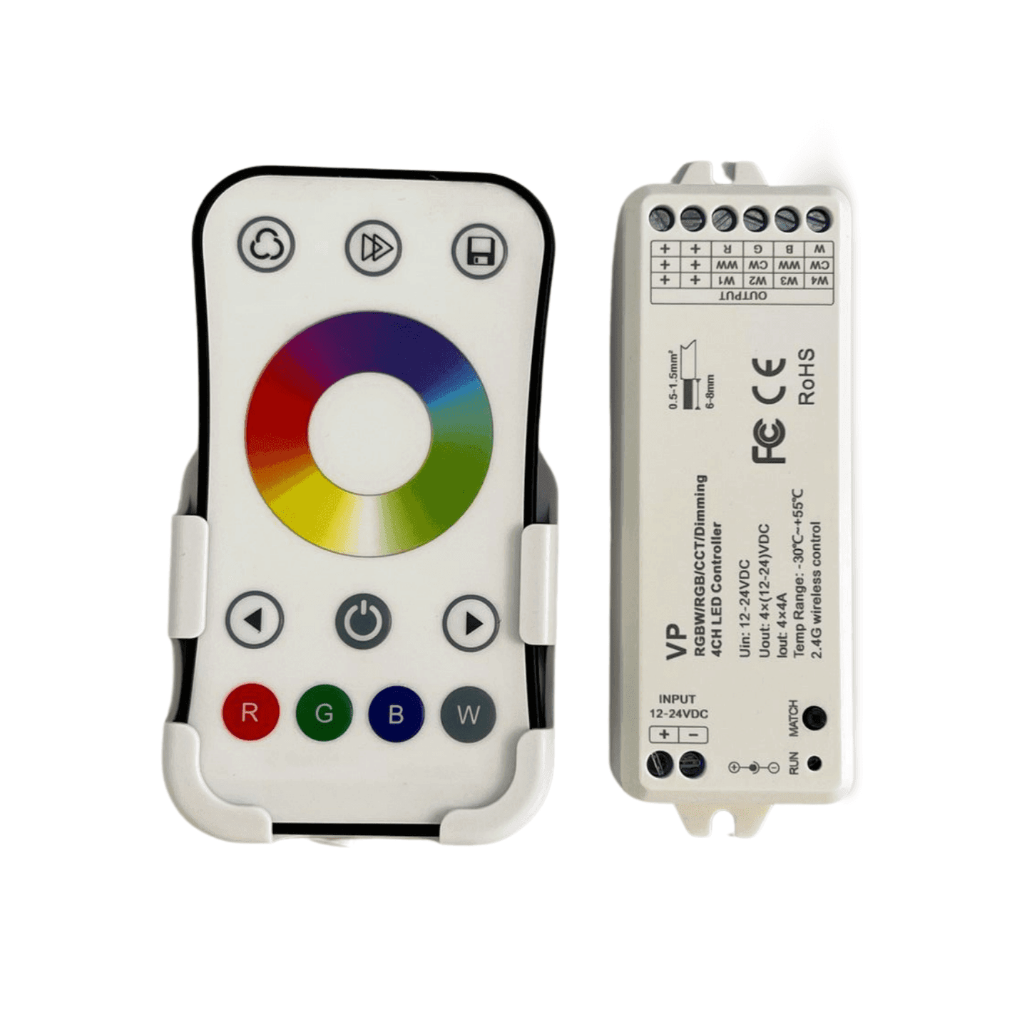 RGB/RGBW LED STRIP CONTROLLER 12-24V