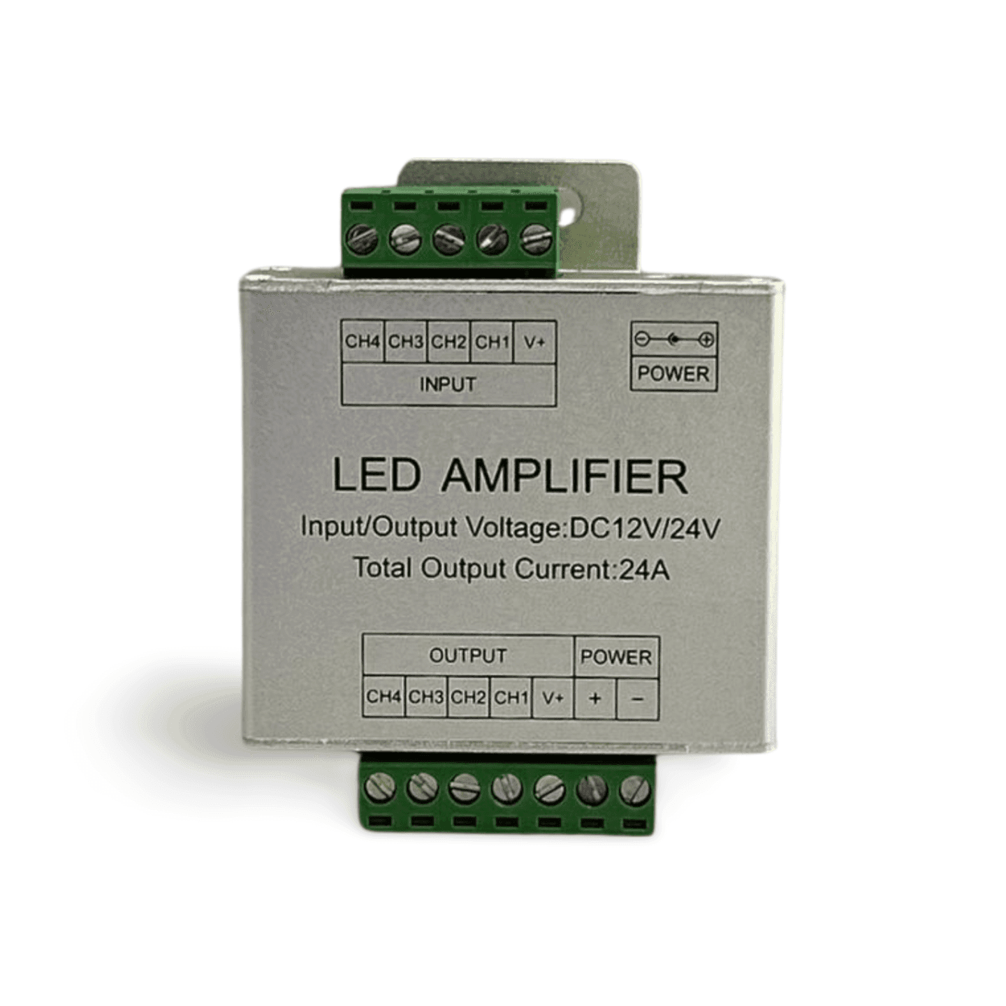 RGBW AMPLIFIER SILVER BODY