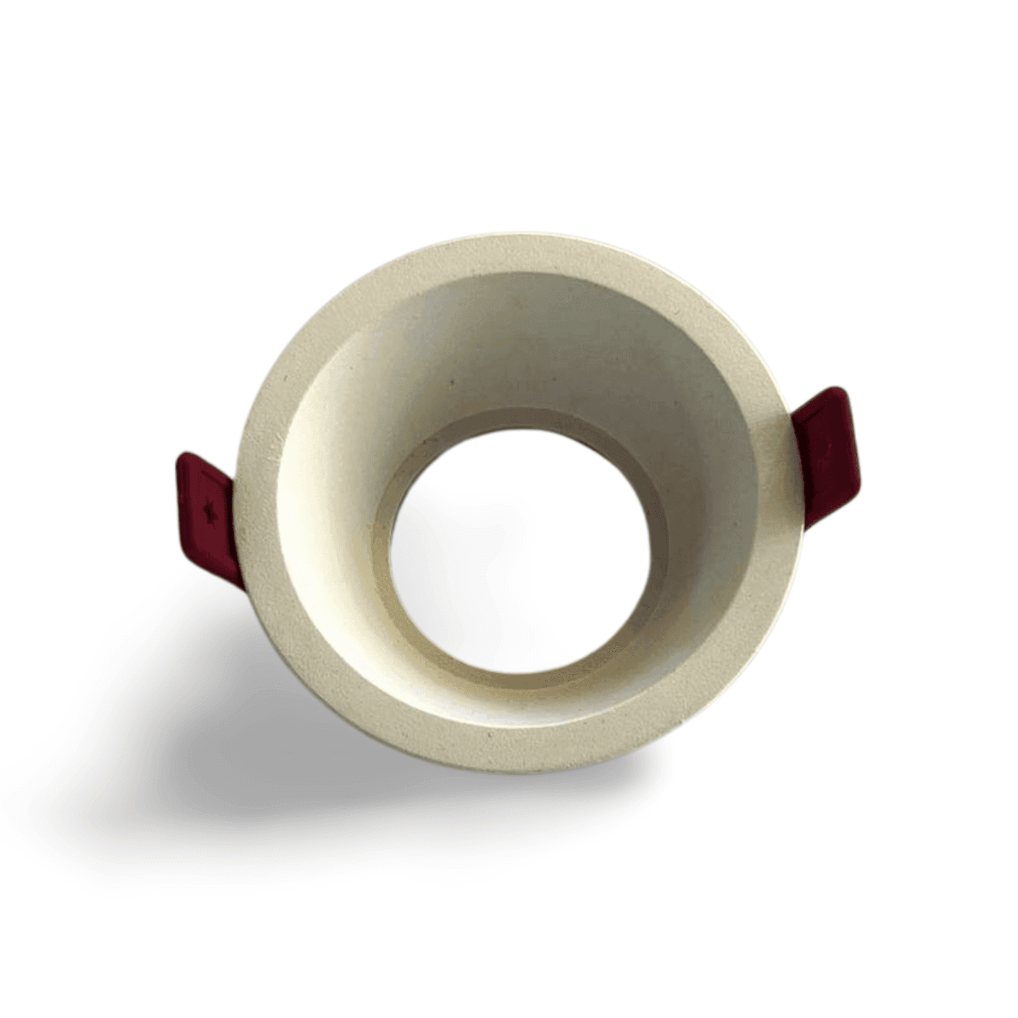 NON ADJUSTABLE WHITE ROUND FRAME