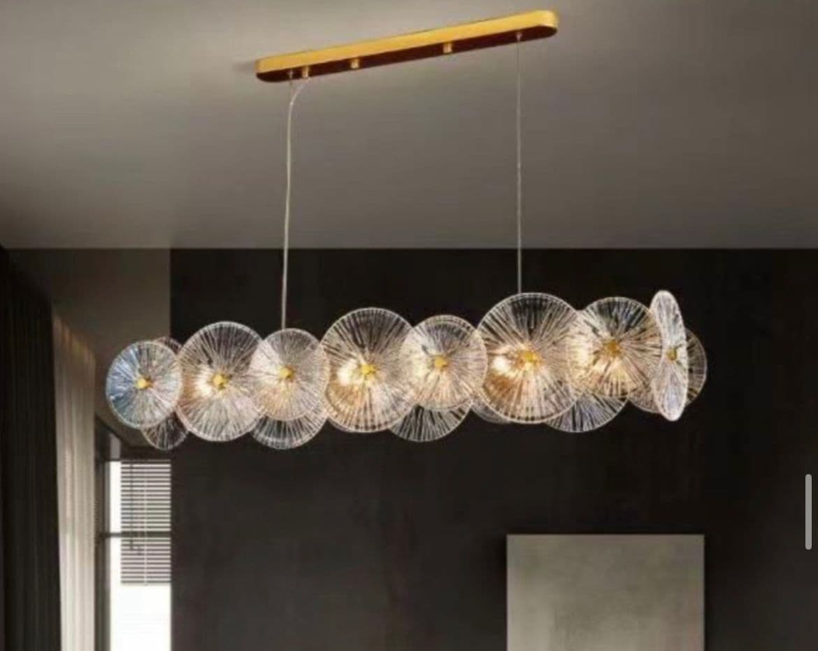 LINEAR SUSPENDEDWHEEL- CRYSTAL GLASS