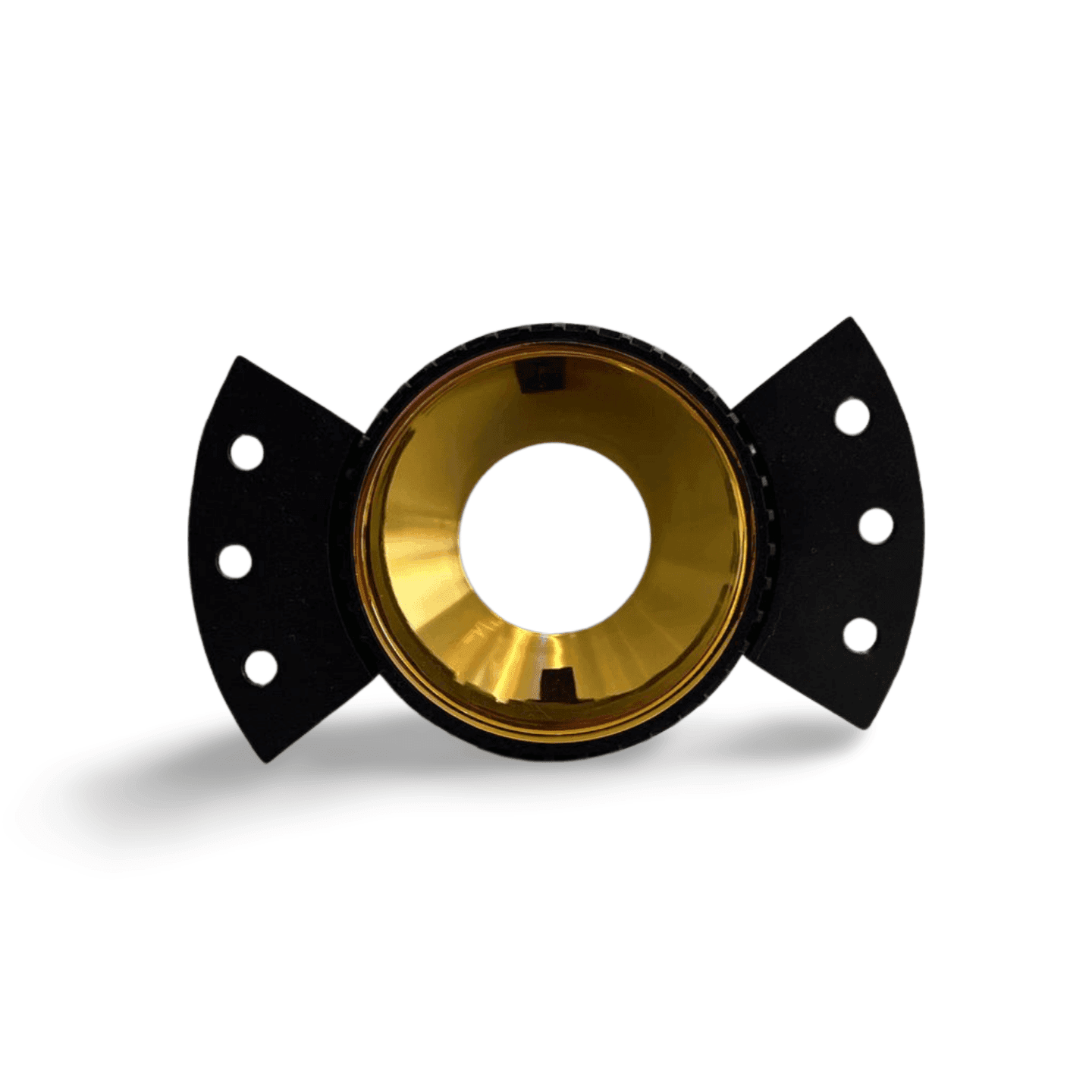 TRIMLESS ROUND FRAMES BLACK & GOLD