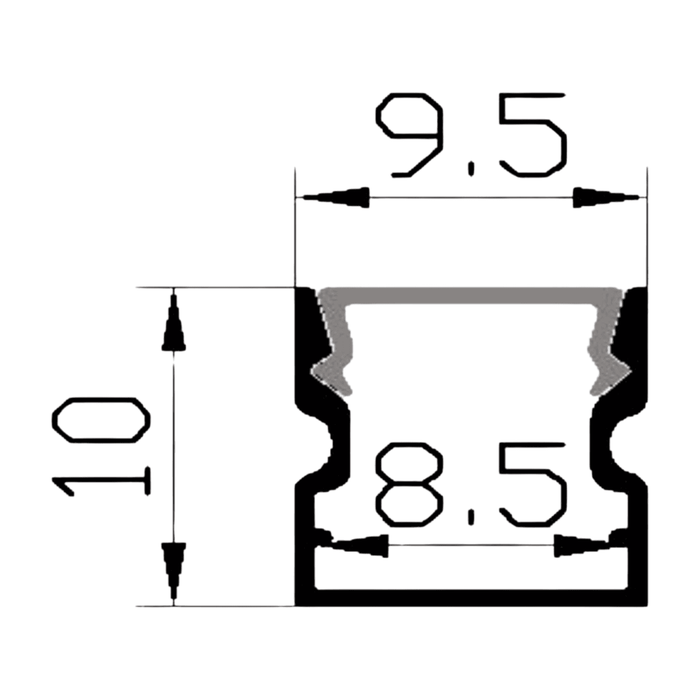 ALUMINIUM PROFILE ZL-1010