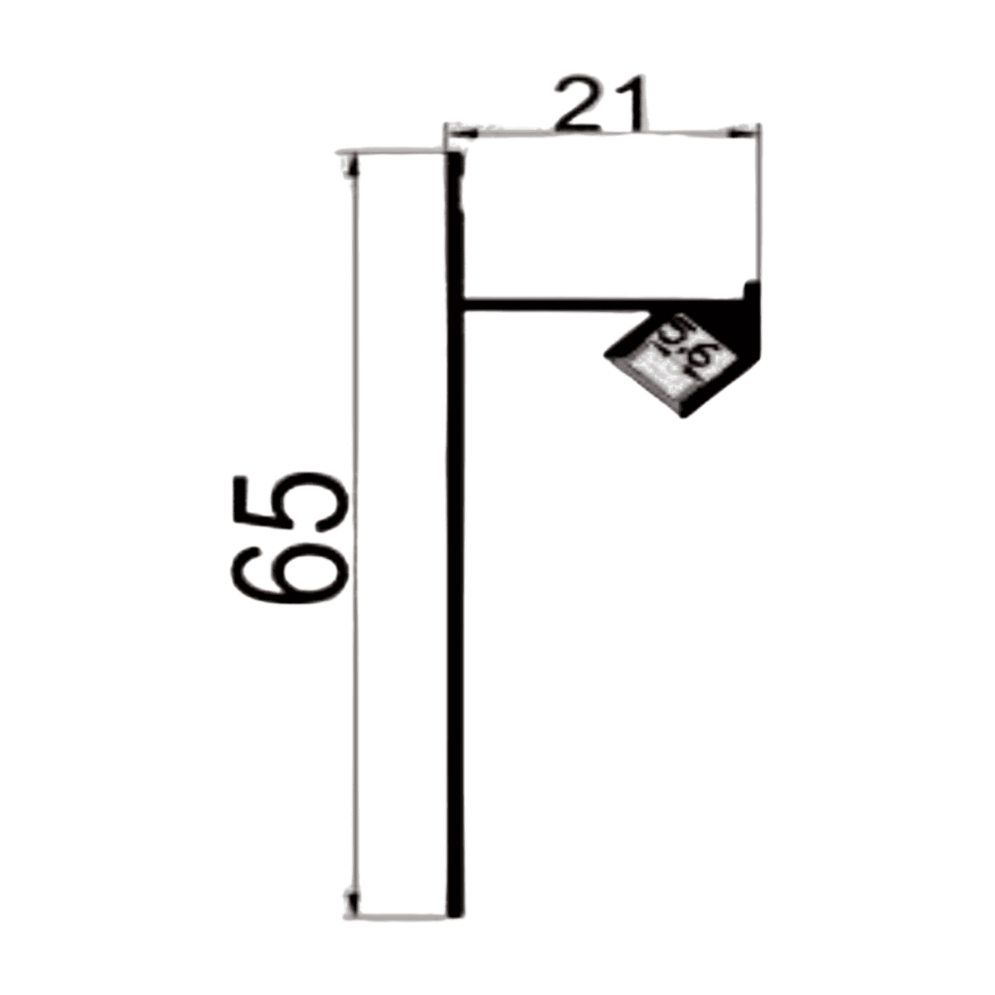ALUMINIUM PROFILE ZL-2165