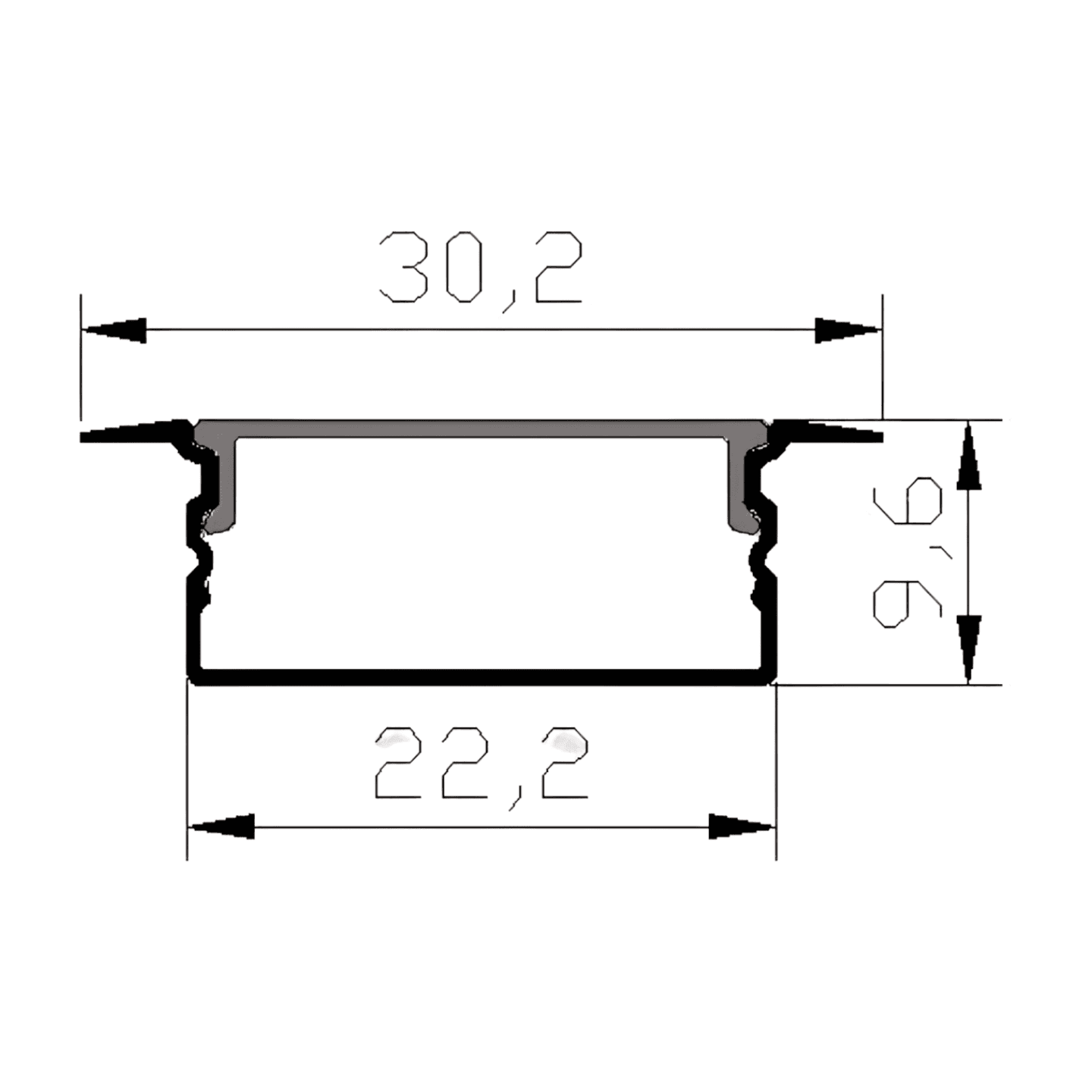 ALUMINIUM PROFILE ZL-3010