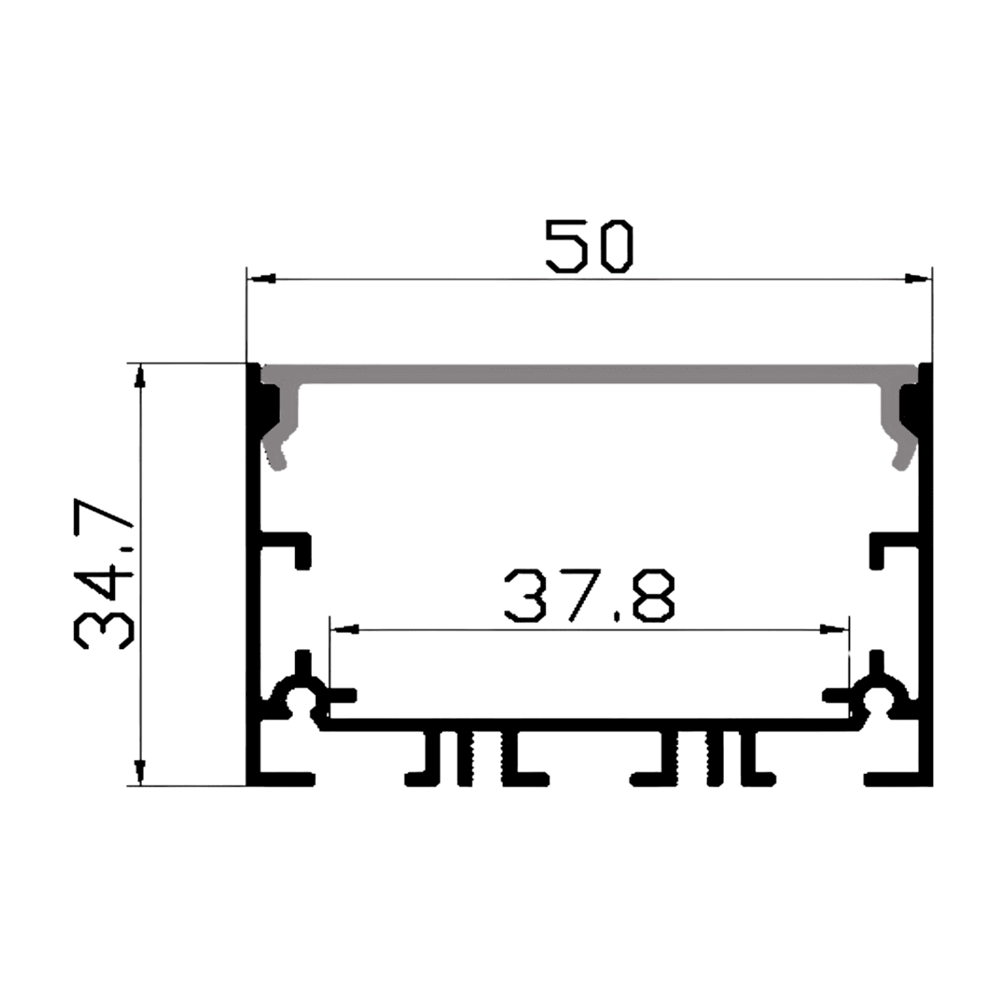 ALUMINIUM PROFILE ZL-5035